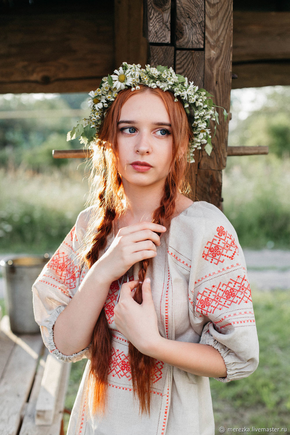 A playful frame from Girls in Slavic costumes — online in Dammam
